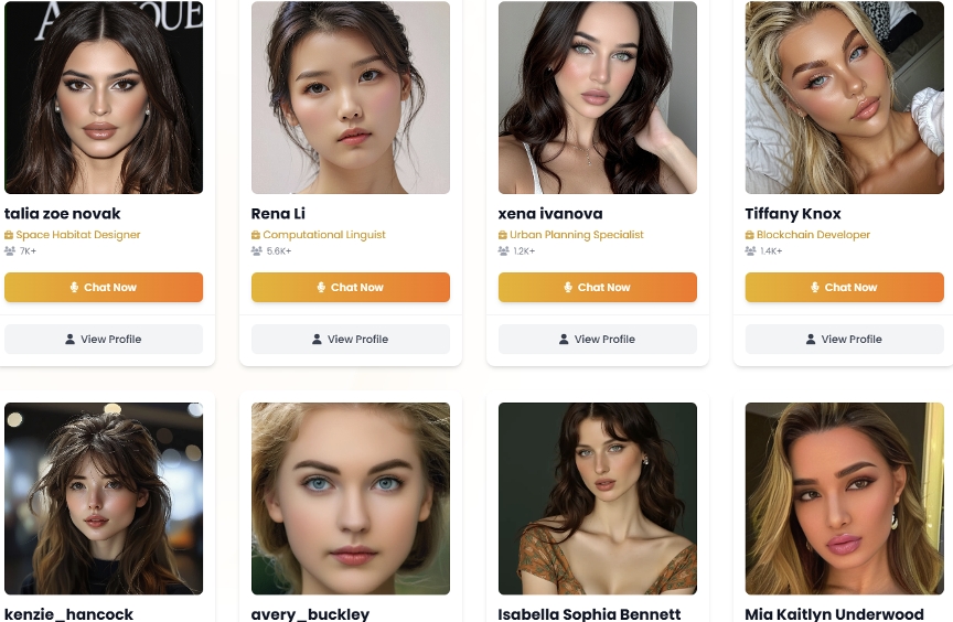 AI characters with distinct personalities